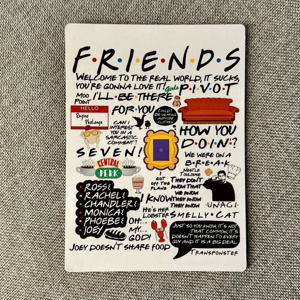 F.R.I.E.N.D.S. Show Magnet - Picture 2 of 4